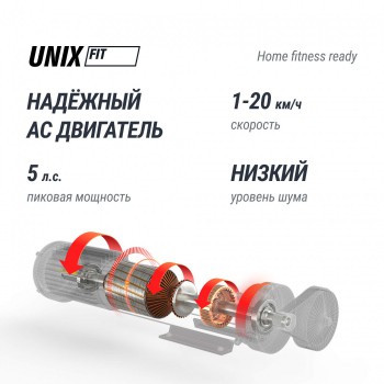 ������� ������� UNIX Fit MX-910 AC White �������������������� � ������������ vasil-gym - �����������