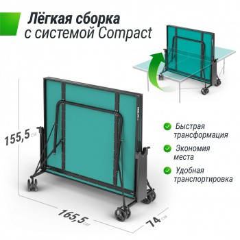 ����������� ��������� ���� UNIX Line Compact Outdoor 6mm ACP (Green) TT6COUTGR - �����������